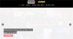Desktop Screenshot of internationalbeerfest.com